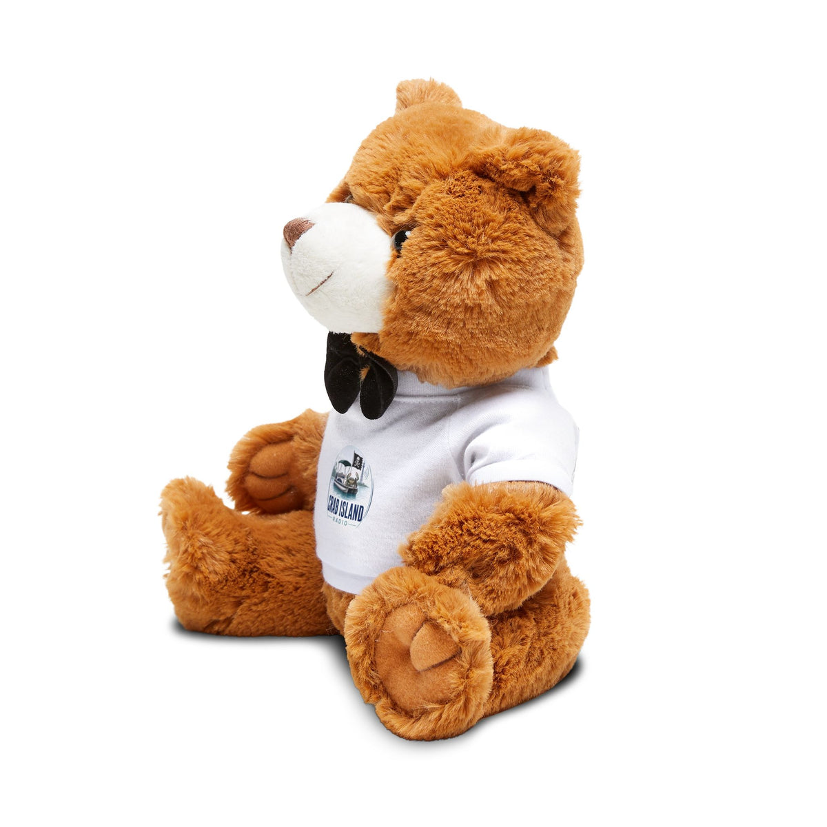 Teddy Bear with T-Shirt – Crab Island Radio