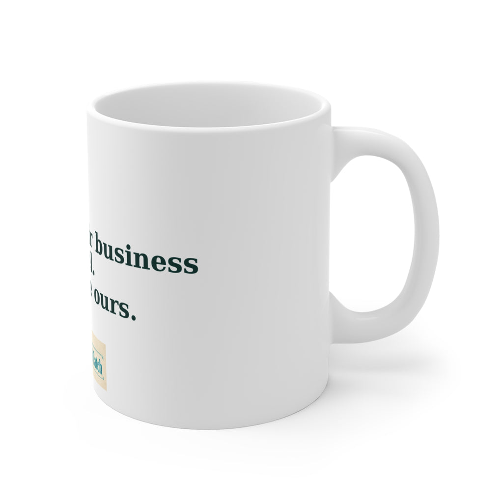 Anxiety Is Their Business Model Mug – The Crab Island Catch 11oz