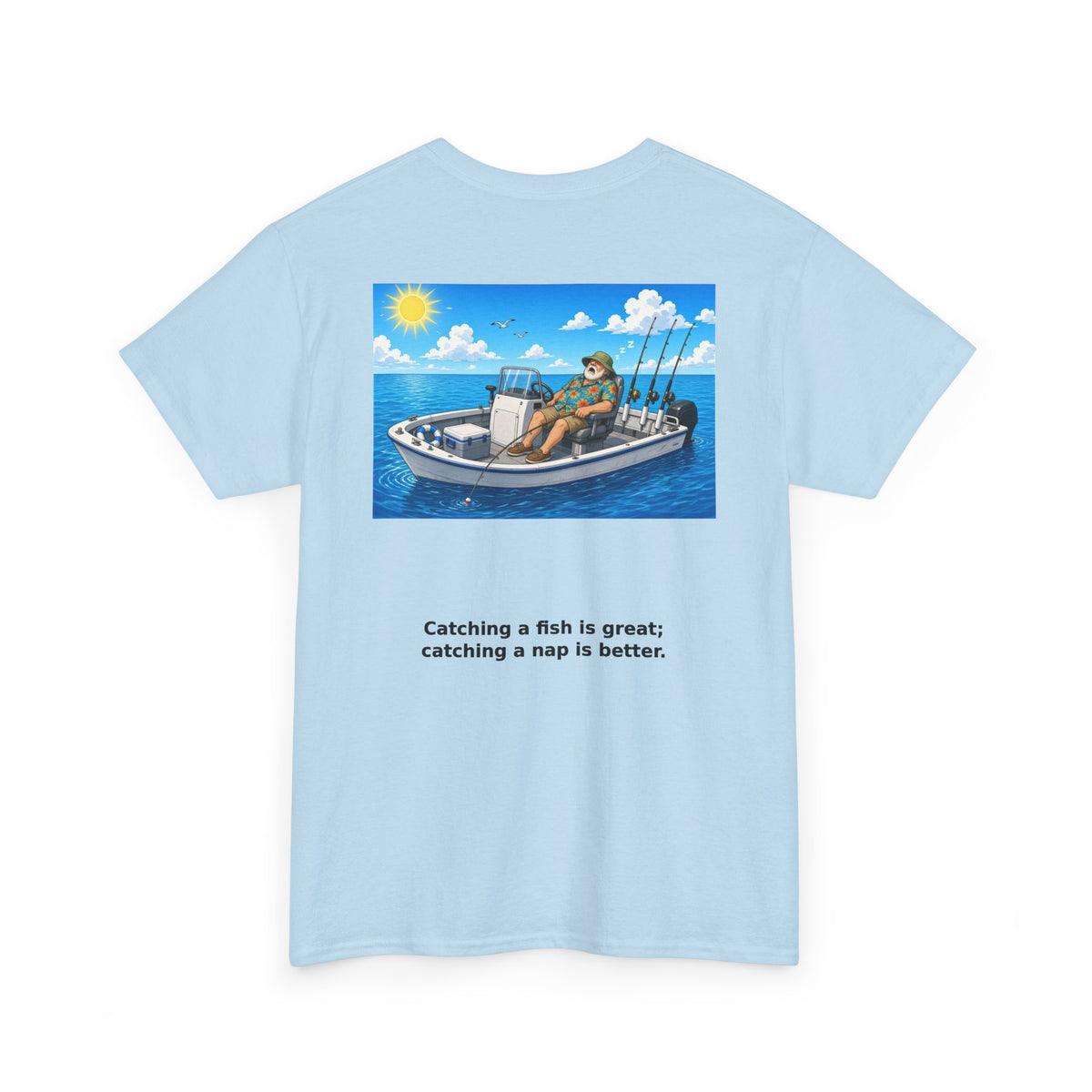Crab Island Radio — Fish and Nap Tee