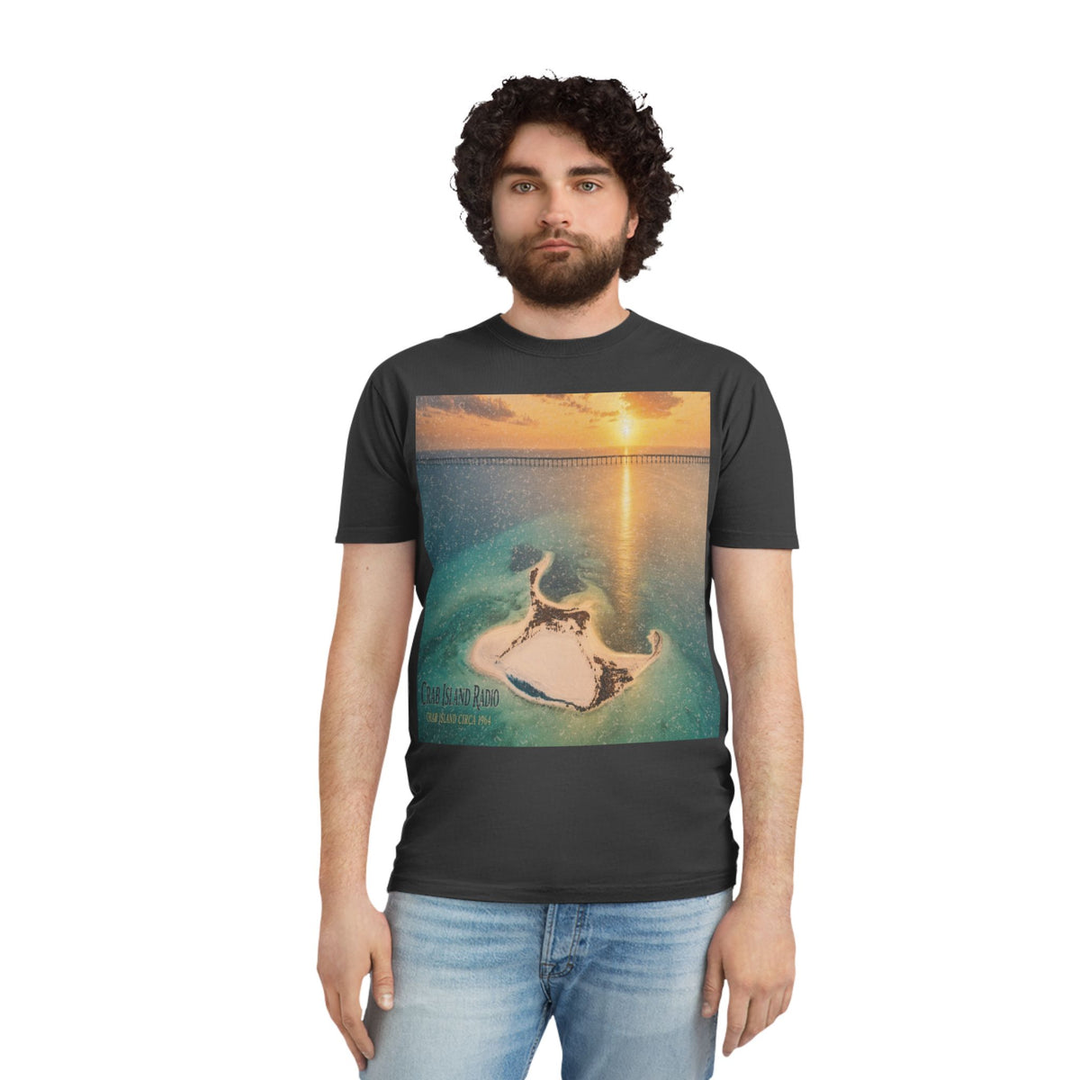 Unisex Faded Shirt – Island Sunset