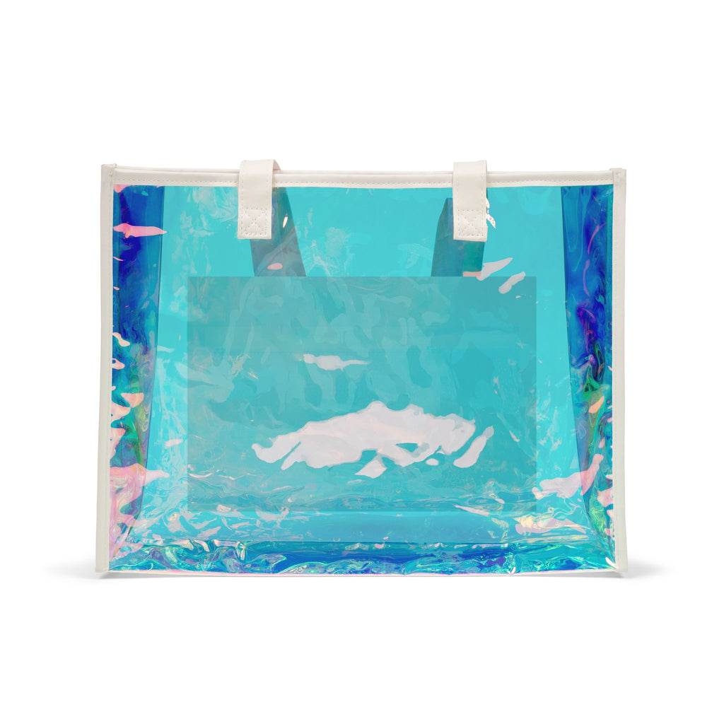 Beach Holographic Tote Bag – Island Sunset