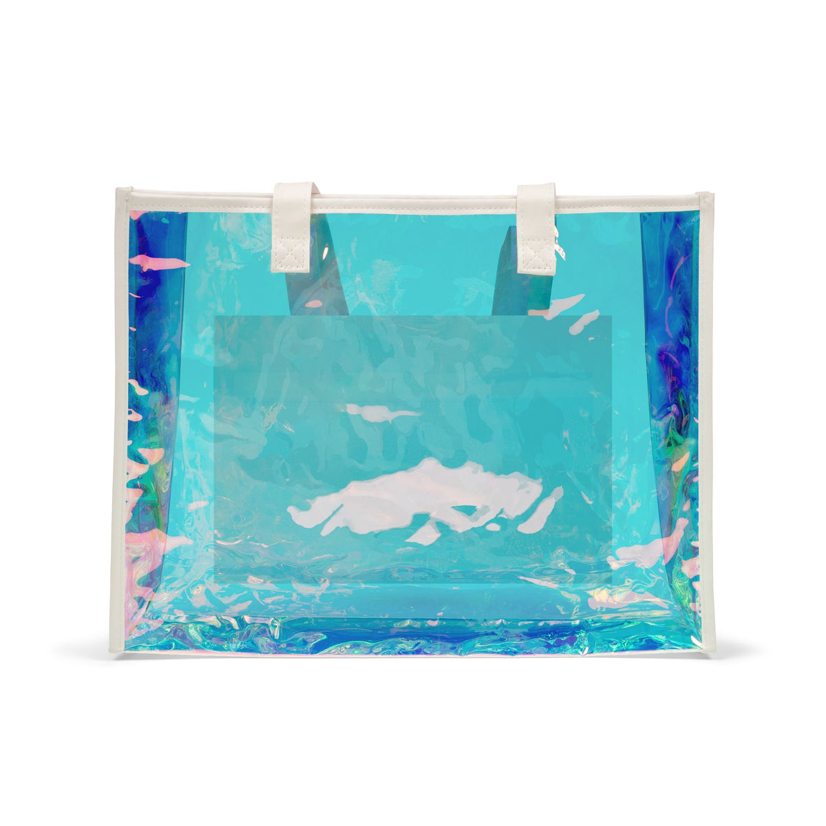 Beach Holographic Tote Bag – Island Sunset