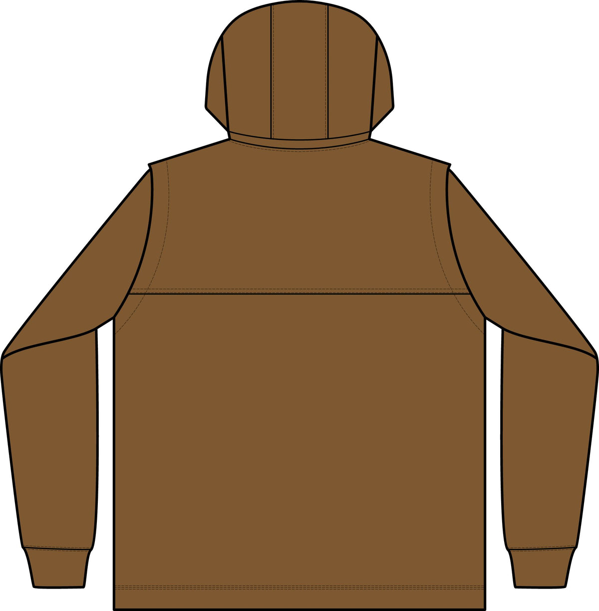 Duck Fleece Full-Zip Hooded Jacket – Crab Island Radio