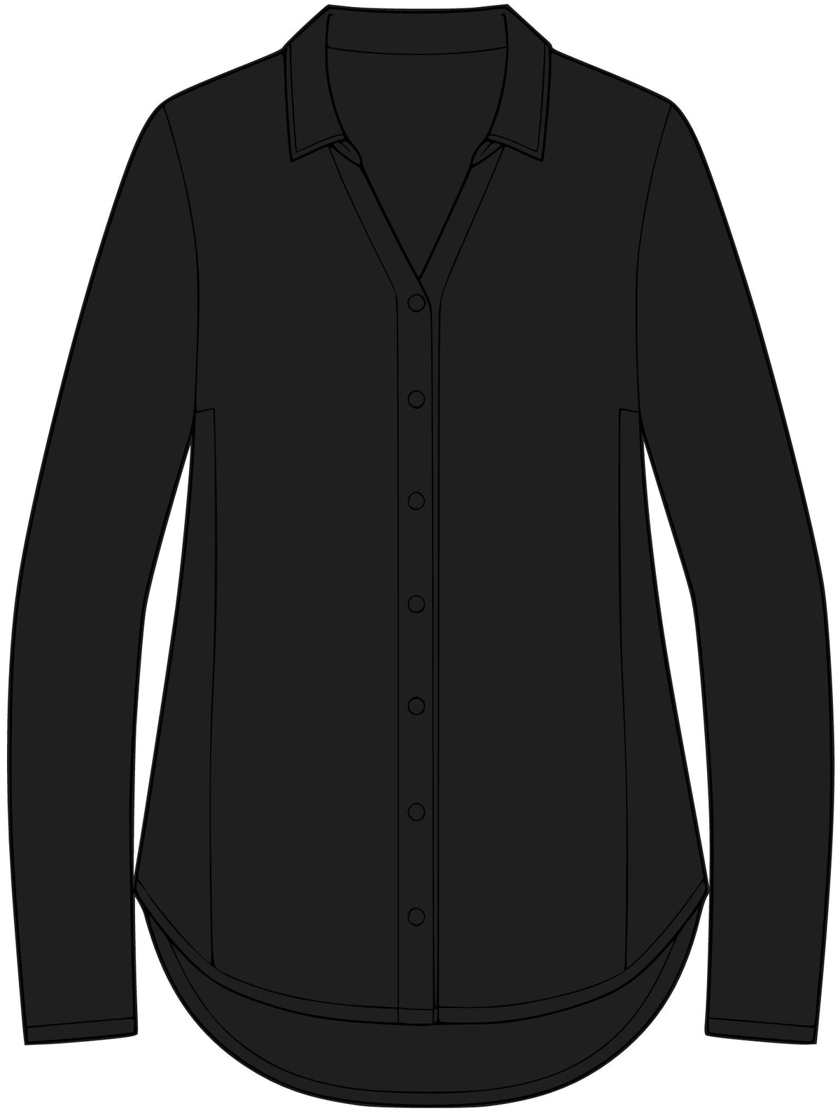 Women's Luxe Knit Button Tunic – Crab Island Radio
