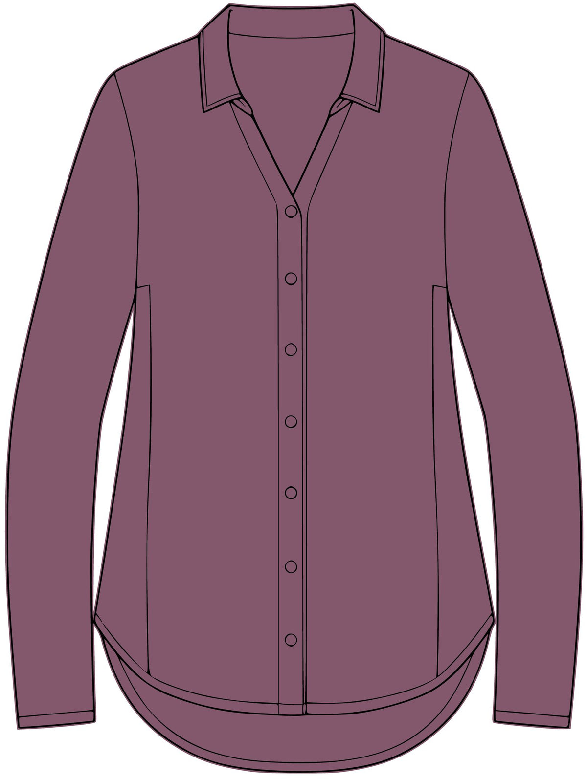 Women's Luxe Knit Button Tunic – Crab Island Radio