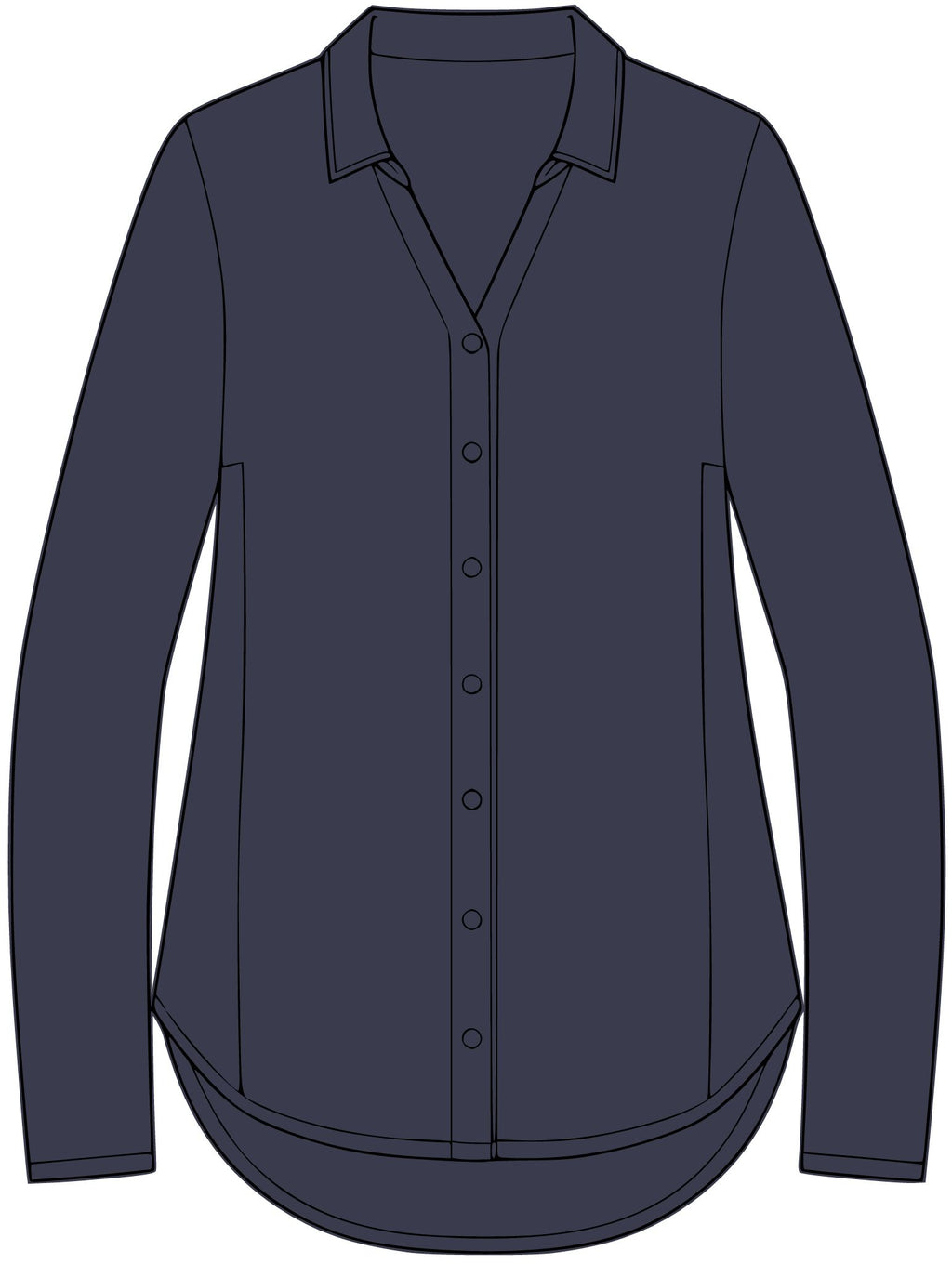 Women's Luxe Knit Button Tunic – Crab Island Radio