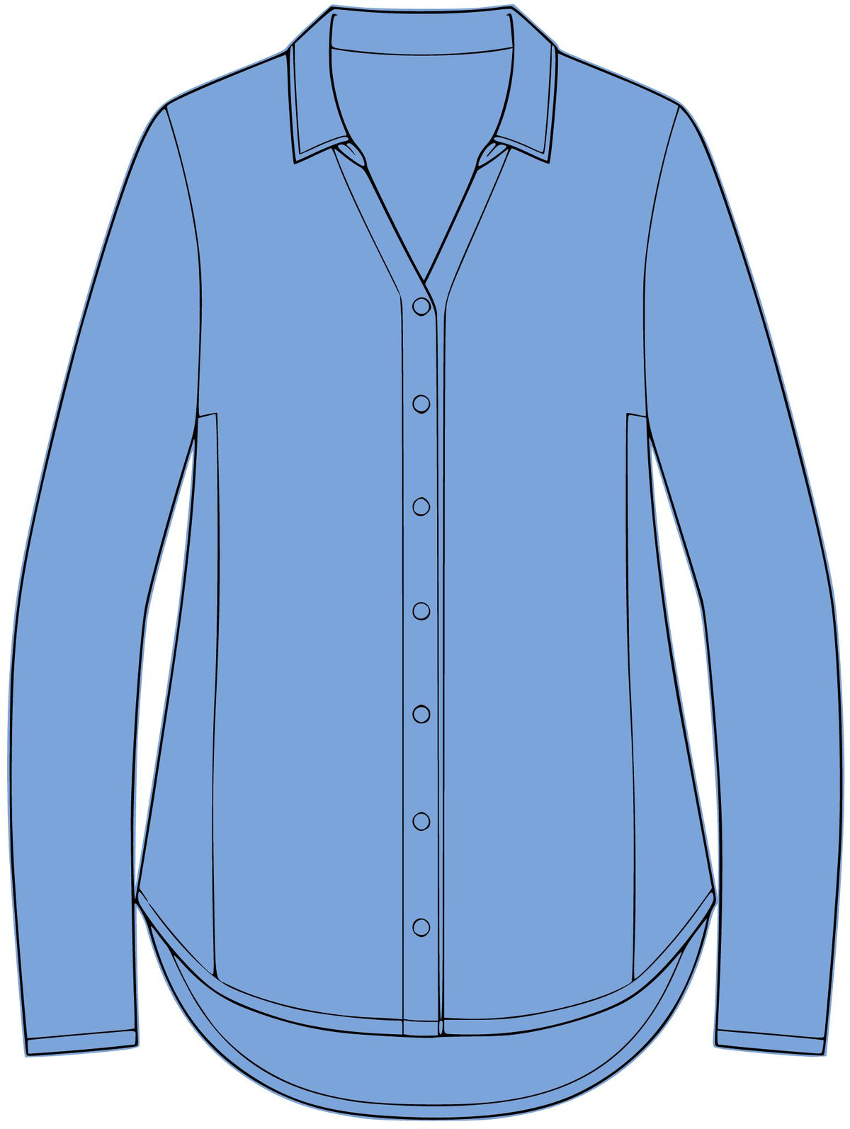 Women's Luxe Knit Button Tunic – Crab Island Radio