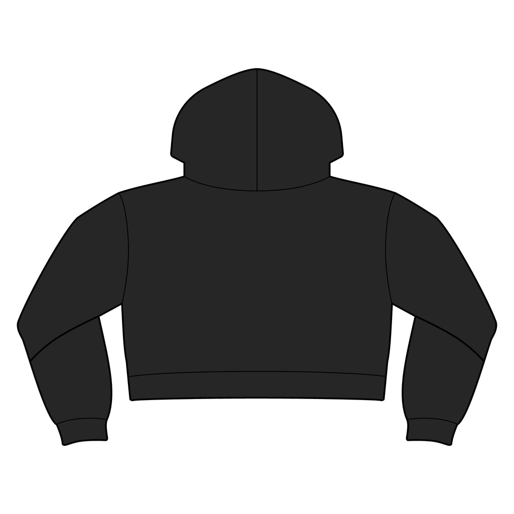 Women's Relax Crop Hood – Crab Island Radio