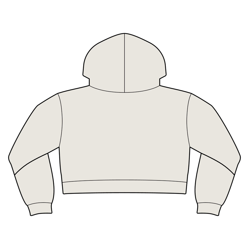 Women's Relax Crop Hood – Crab Island Radio
