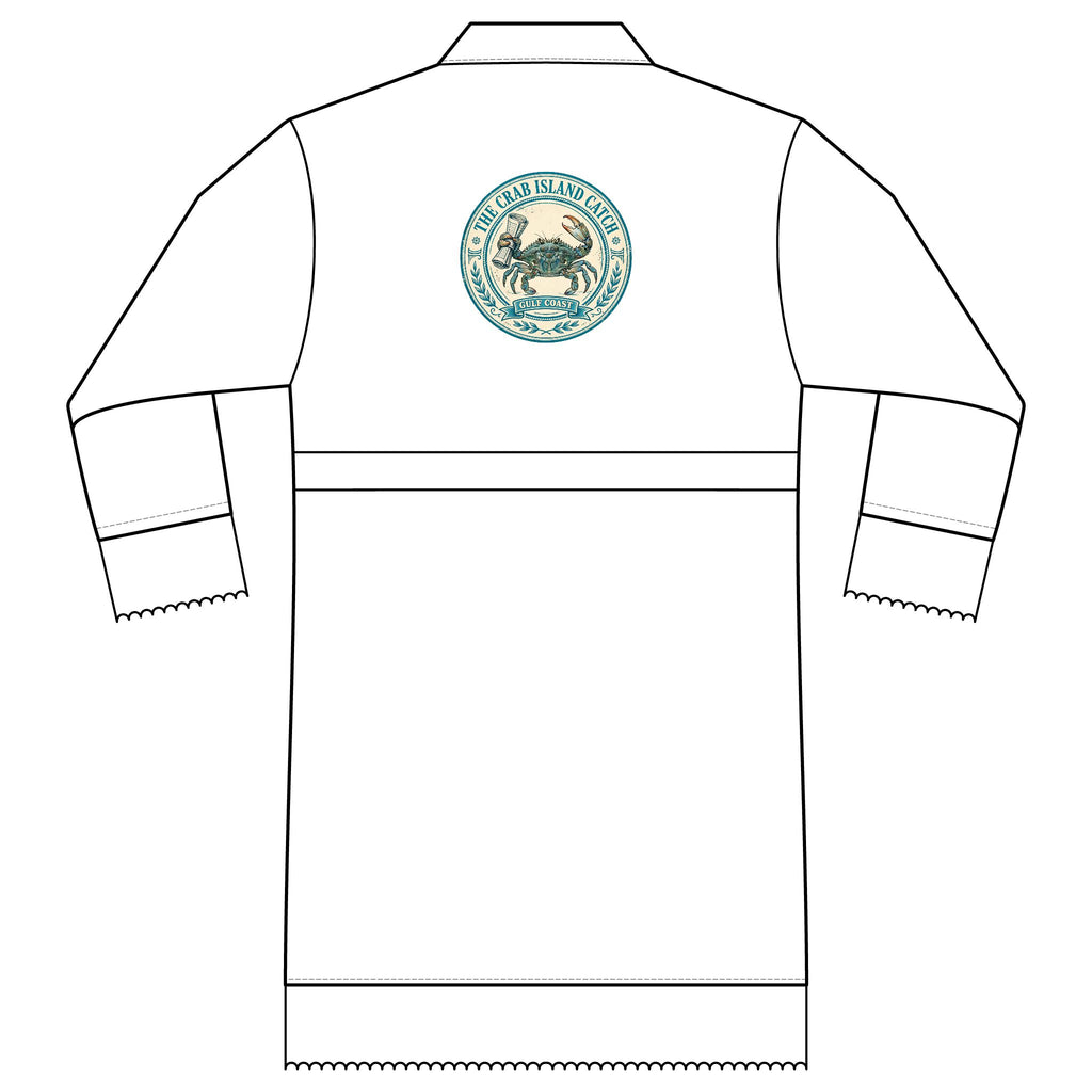 The Crab Island Catch Satin Robe