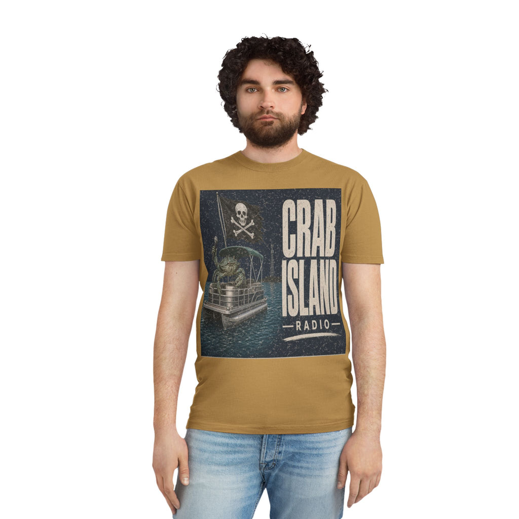 Unisex Faded Shirt – Pirate Crab