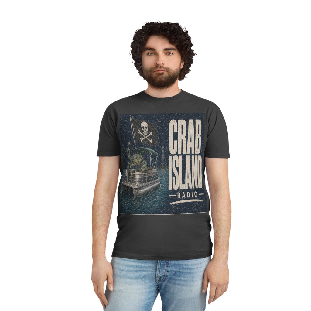 Unisex Faded Shirt – Pirate Crab