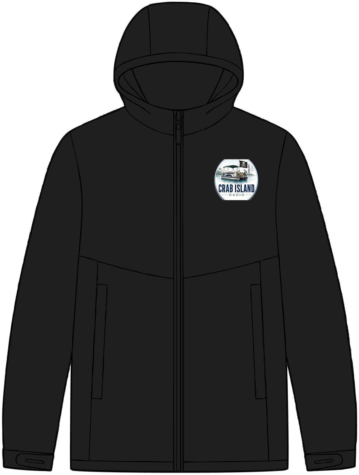 Tech Rain Jacket – Crab Island Radio