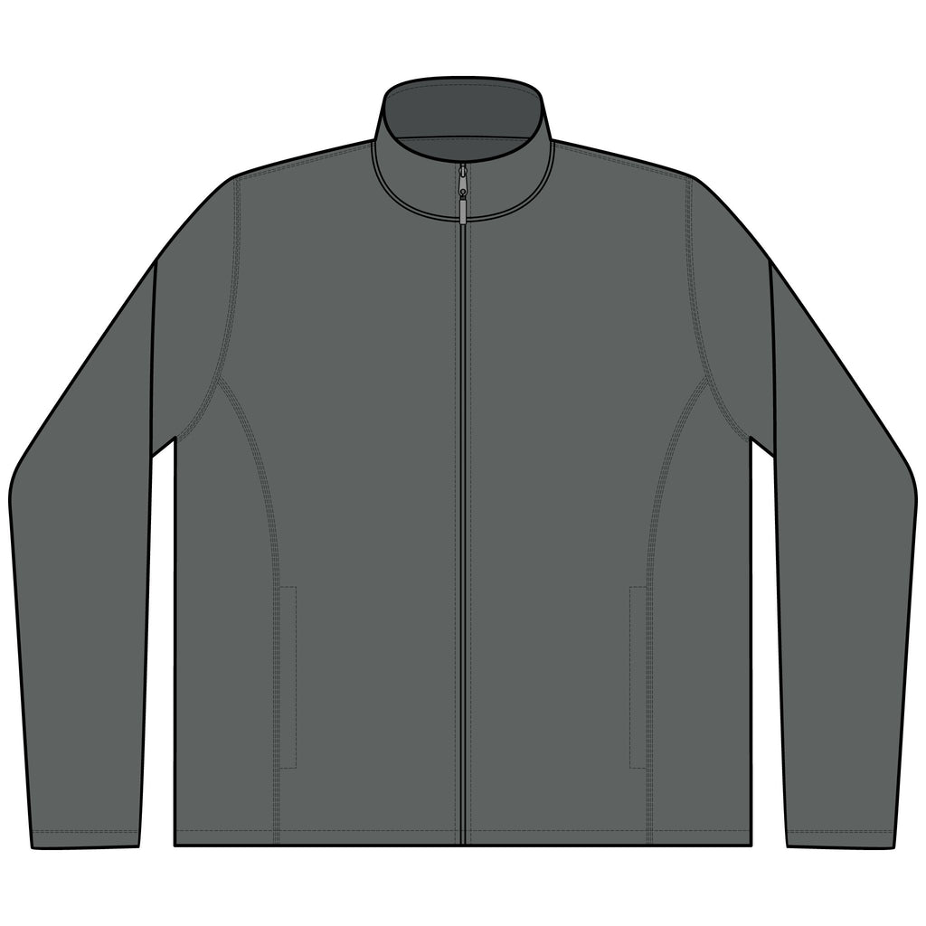 Heather Microfleece Full-Zip Jacket – Crab Island Radio