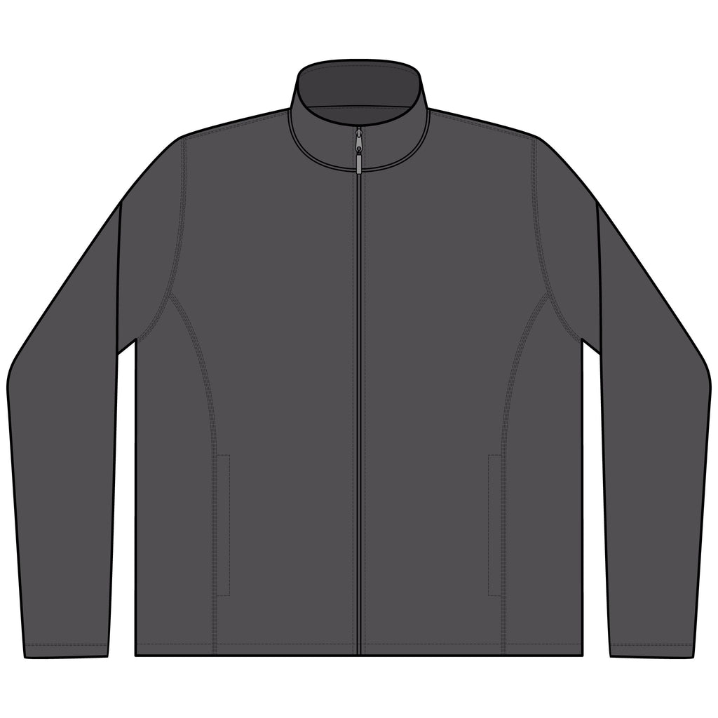 Heather Microfleece Full-Zip Jacket – Crab Island Radio