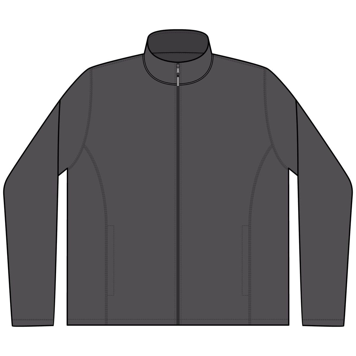 Heather Microfleece Full-Zip Jacket – Crab Island Radio