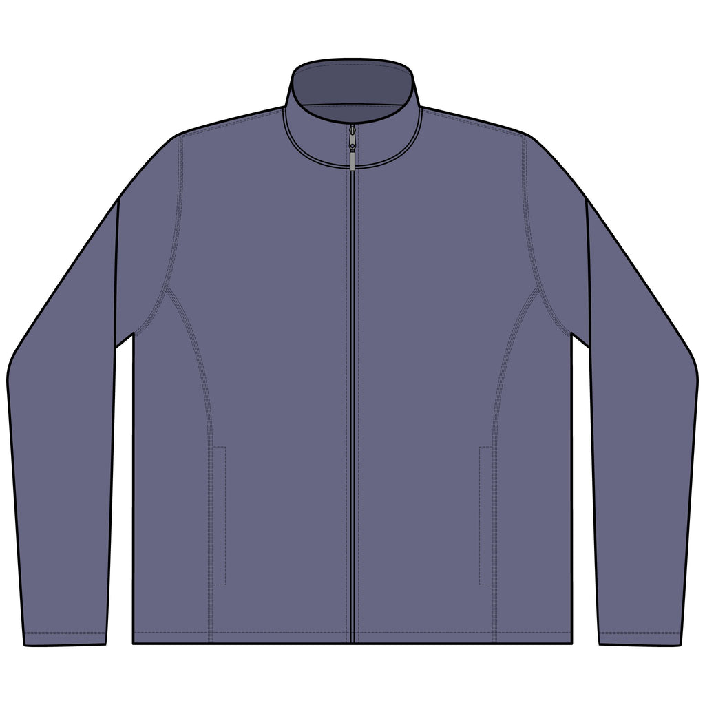 Heather Microfleece Full-Zip Jacket – Crab Island Radio