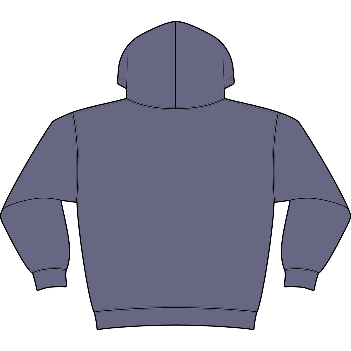 PosiCharge Tri-Blend Wicking Fleece Hooded Pullover – Pirate Crab