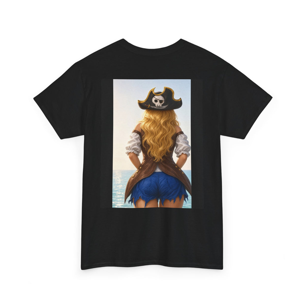 Crab Island Radio Pirate Girl T-Shirt