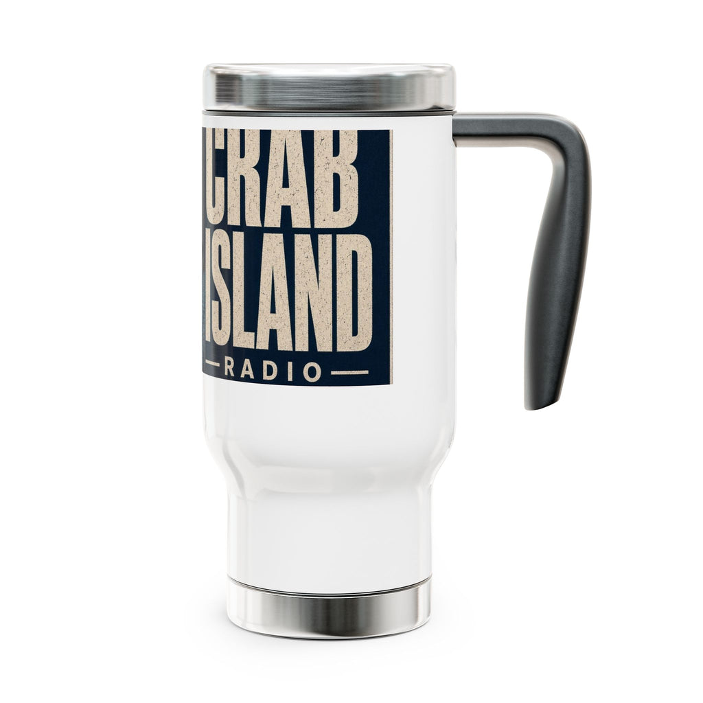Stainless Steel Travel Mug with Handle, 14oz – Pirate Crab