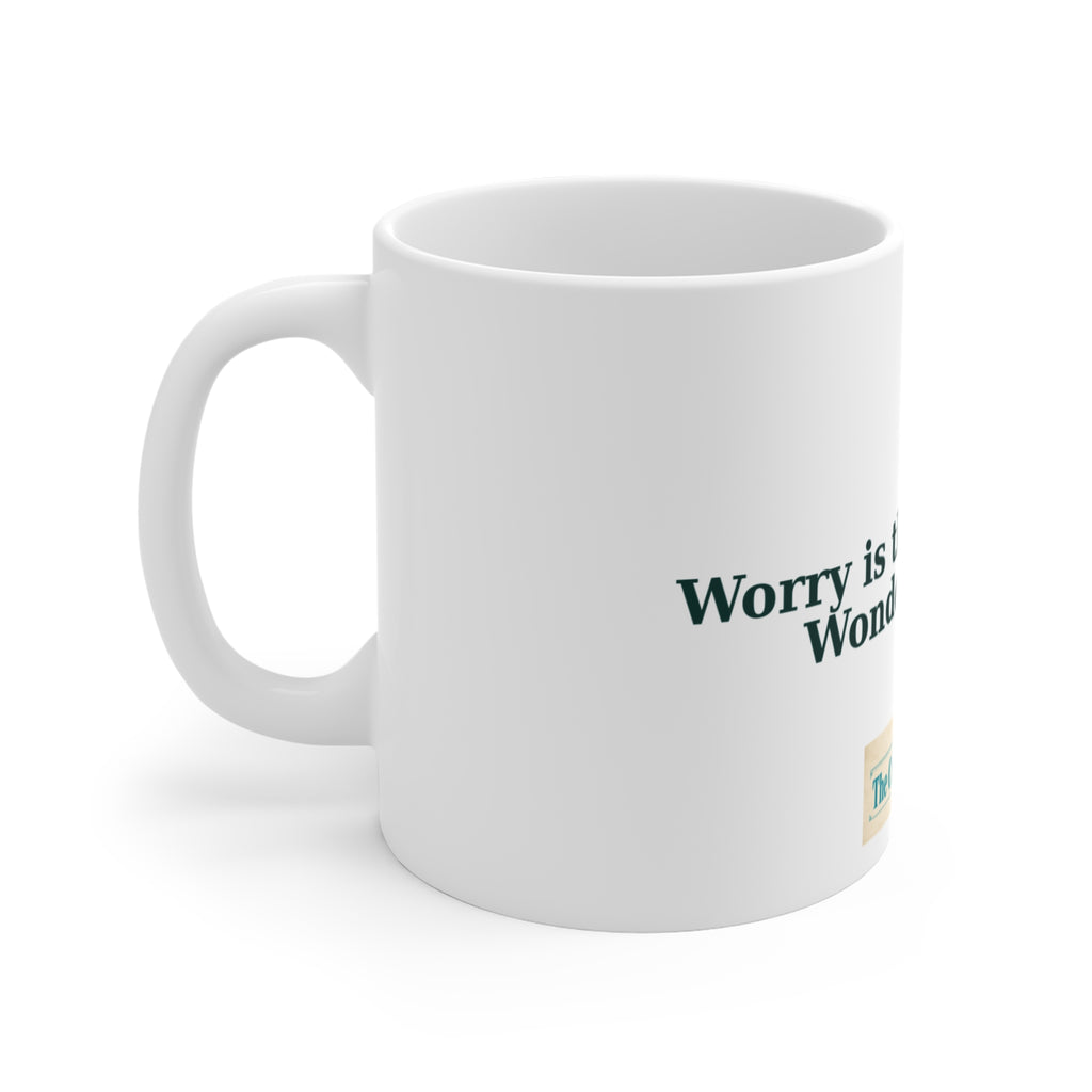 Worry Is Their Headline Mug – The Crab Island Catch 11oz