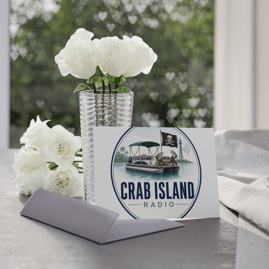 Holiday Cards (One-sided print) – Crab Island Radio