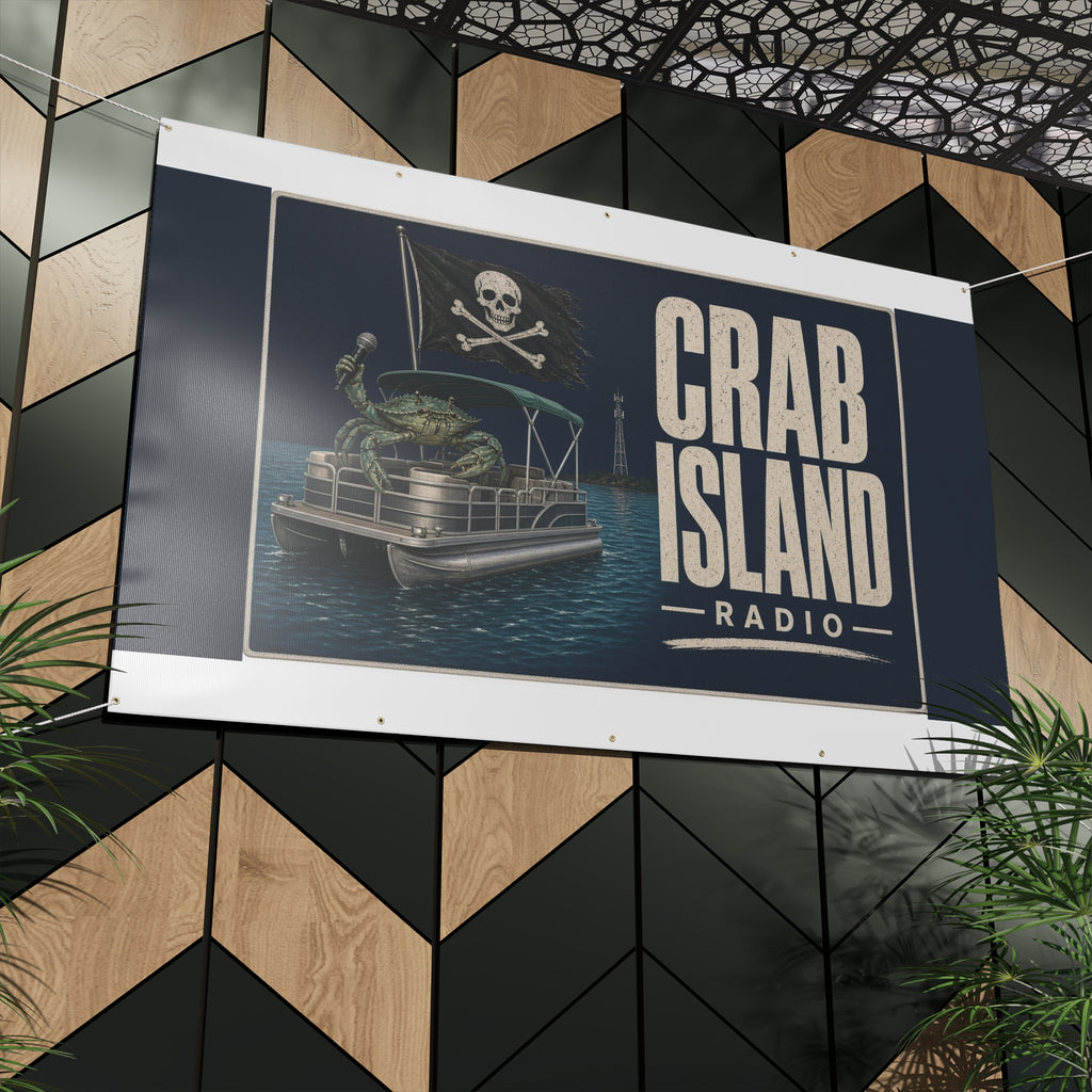 Matte Banner – Pirate Crab