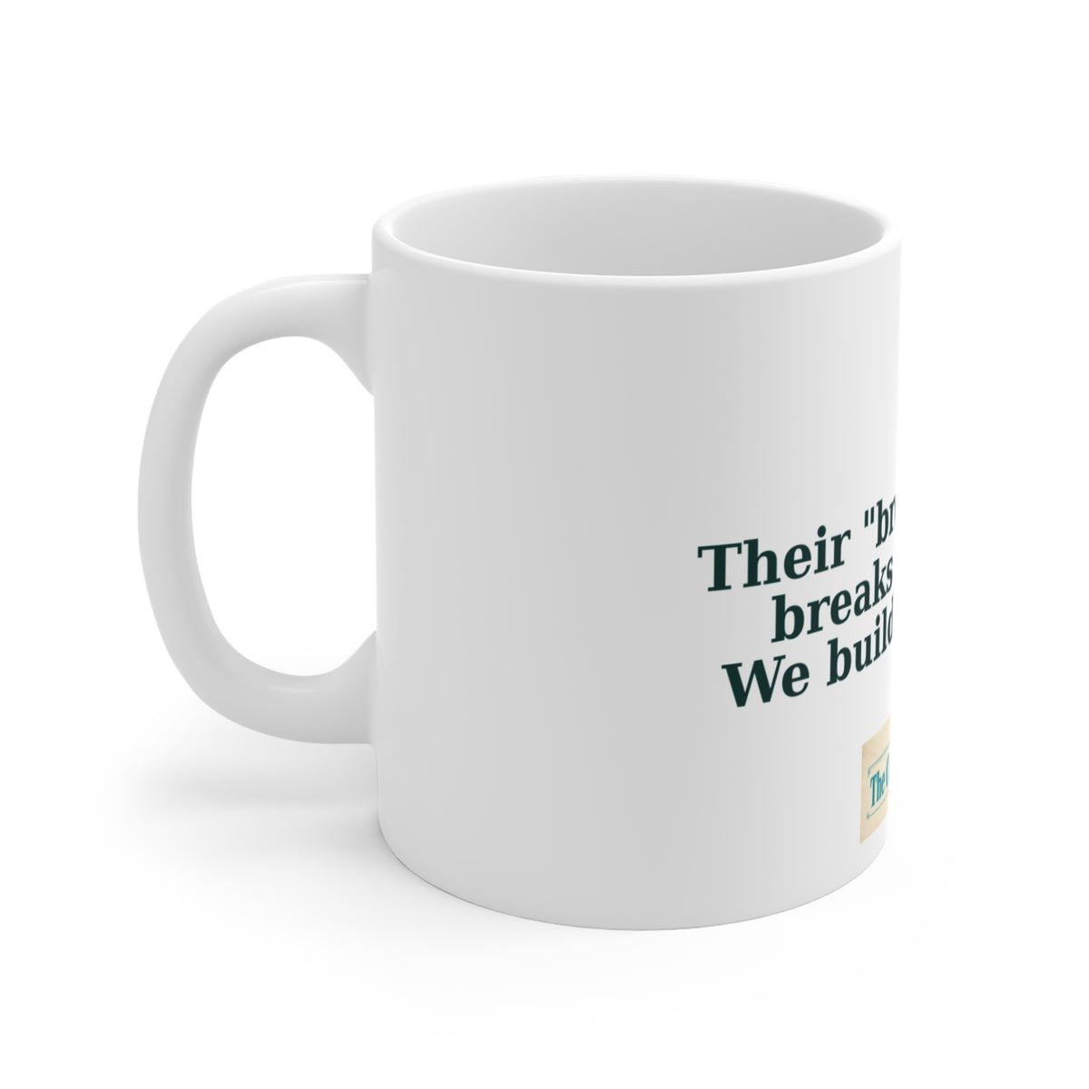 Breaking News Breaks Your Calm Mug – The Crab Island Catch 11oz