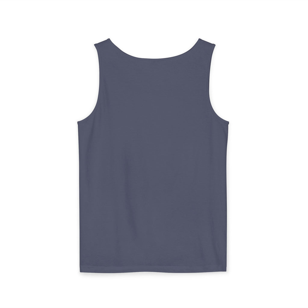Crab Island Radio Men's Pirate Crab Tank Top - Denim