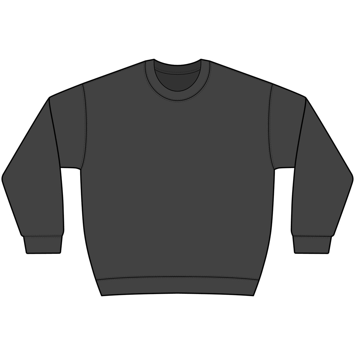 Women's Relax Faded Crew – Crab Island Radio