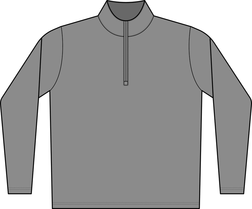 Women's PosiCharge Electric Heather Colorblock 1/4-Zip Pullover – Crab Island Radio