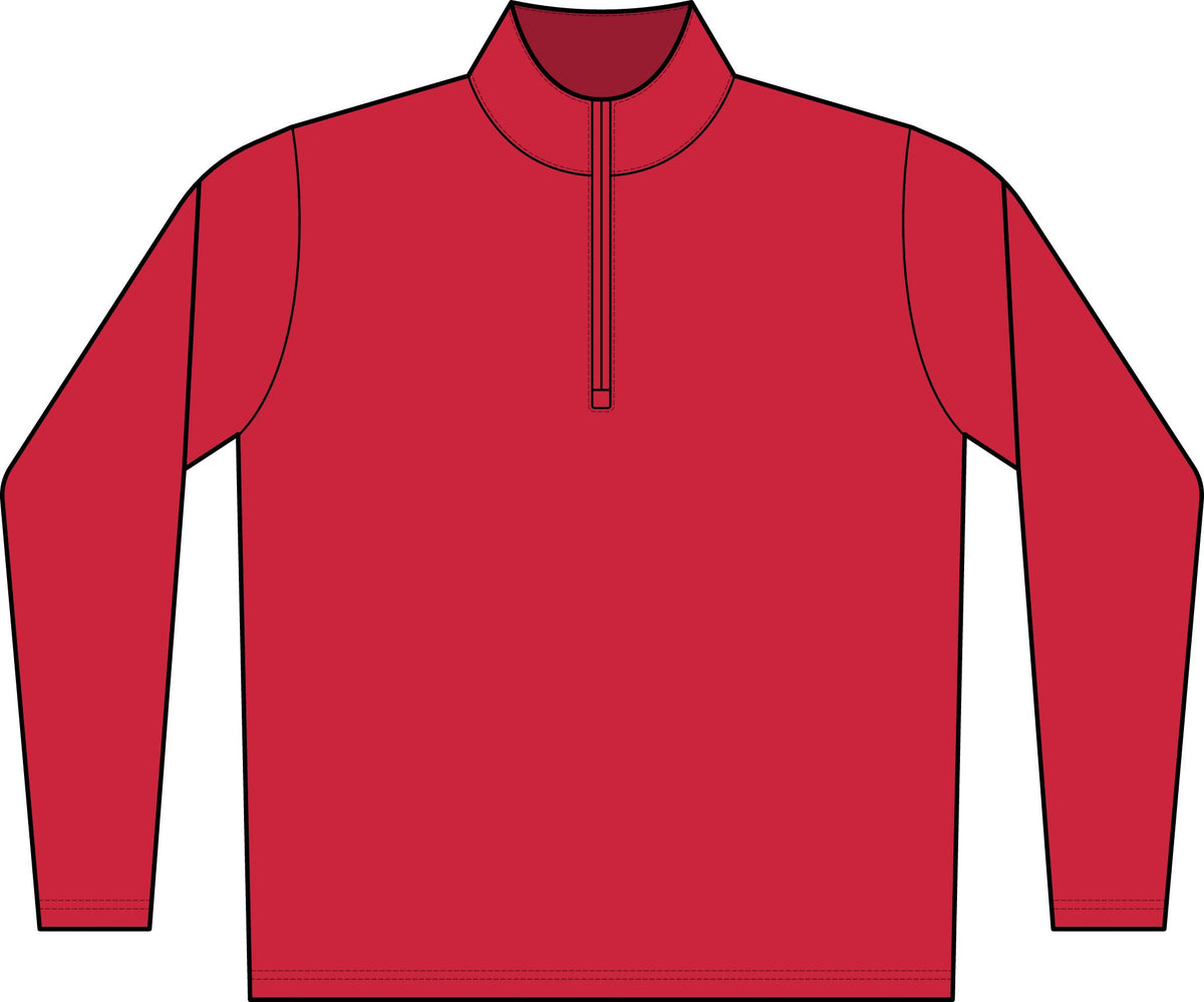Women's PosiCharge Electric Heather Colorblock 1/4-Zip Pullover – Crab Island Radio
