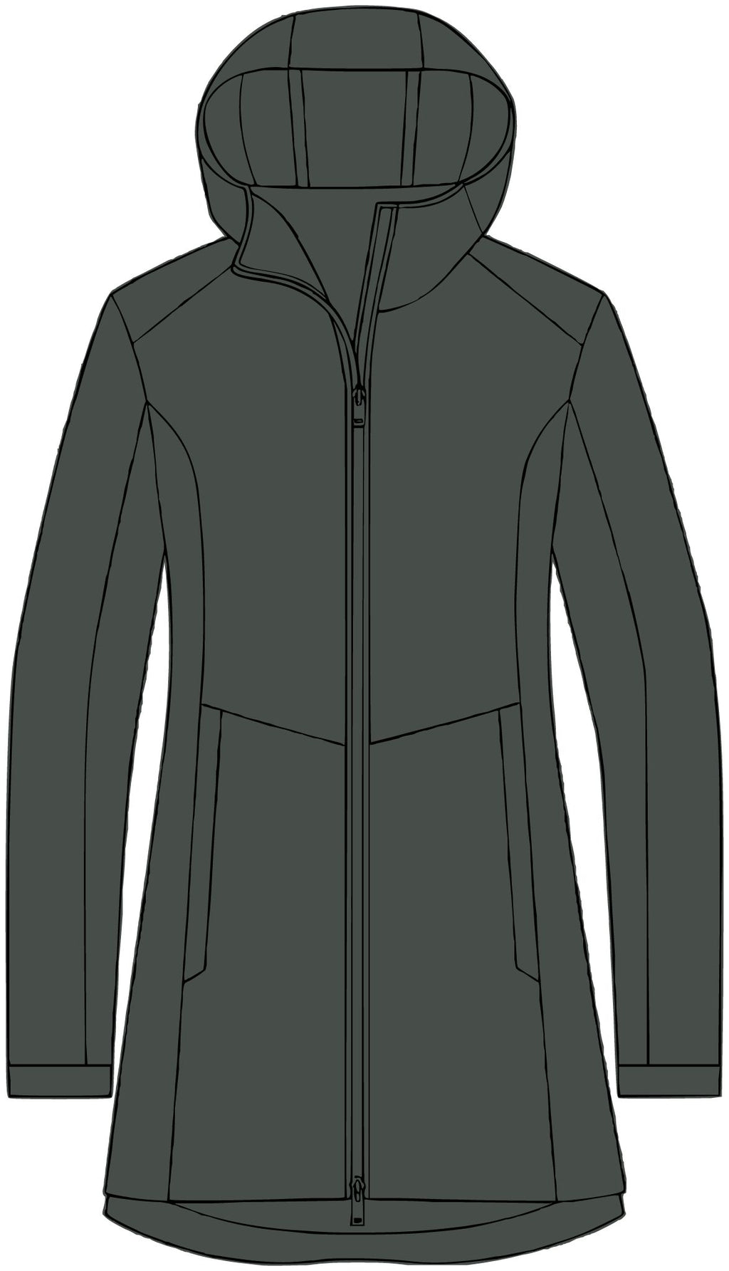Women's Waterproof Rain Shell – Crab Island Radio