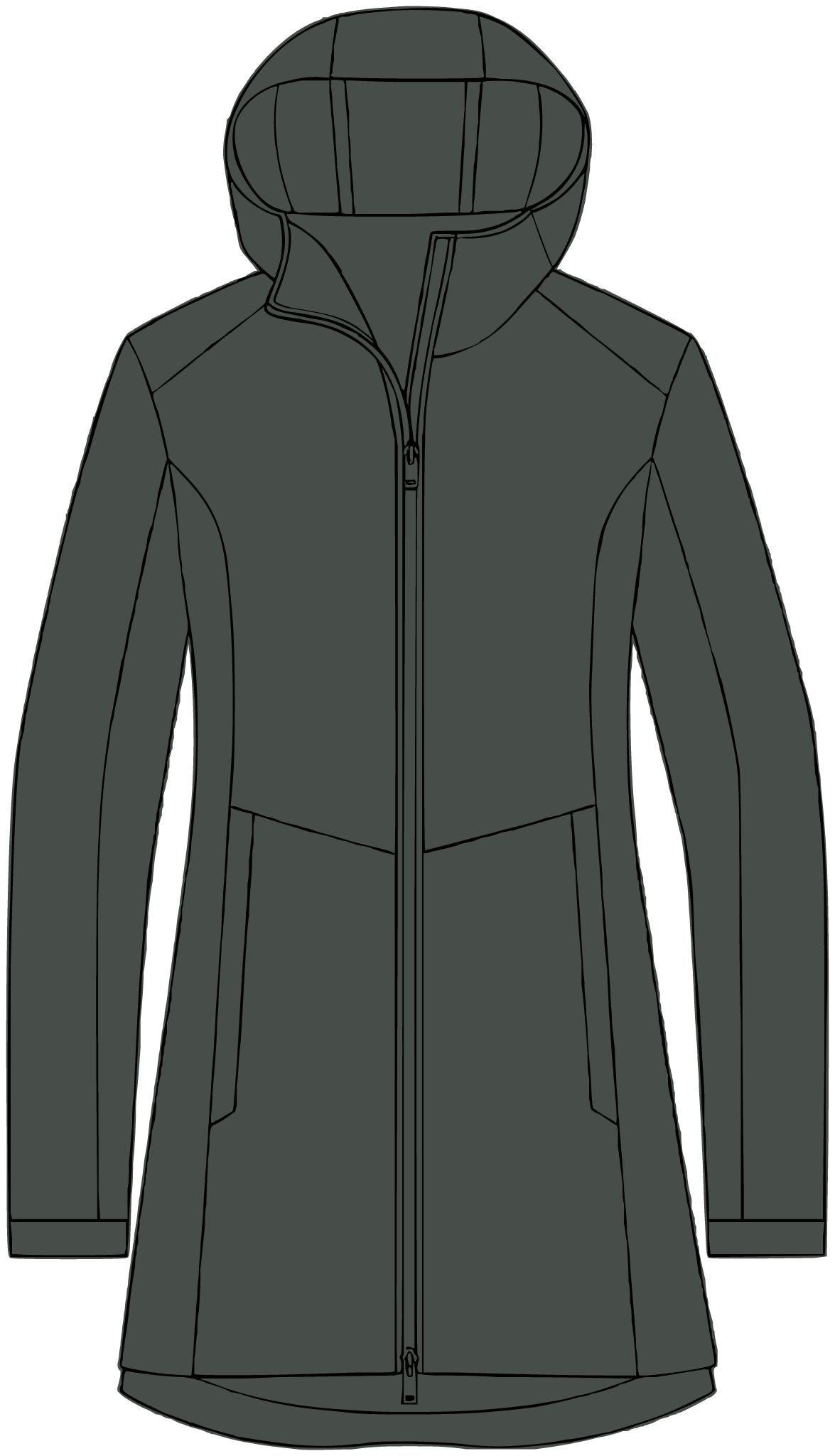 Women's Waterproof Rain Shell – Crab Island Radio