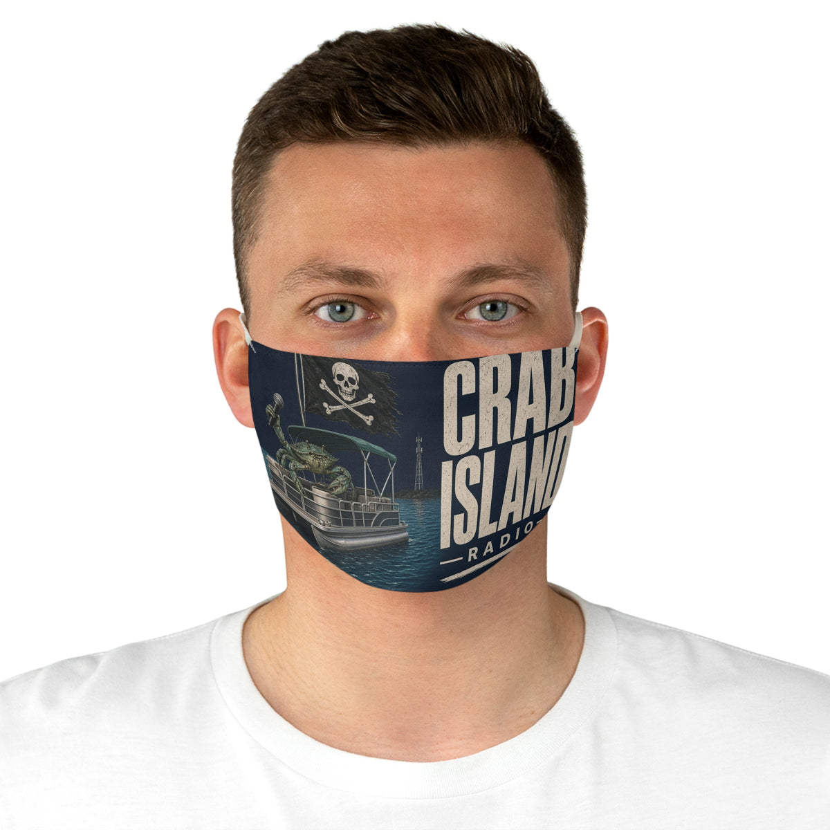 Fabric Face Mask – Pirate Crab