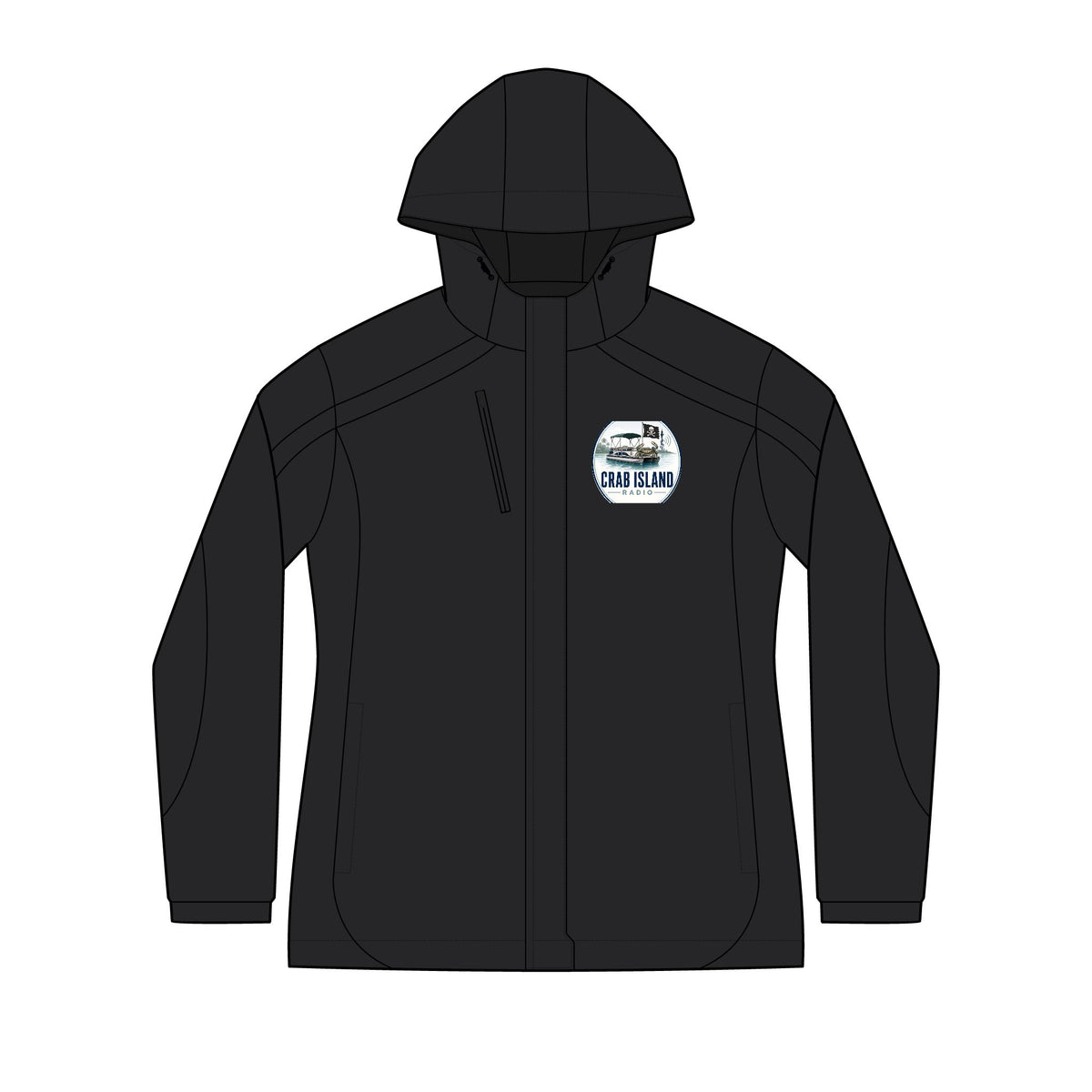 Women's Colorblock 3-in-1 Jacket – Crab Island Radio