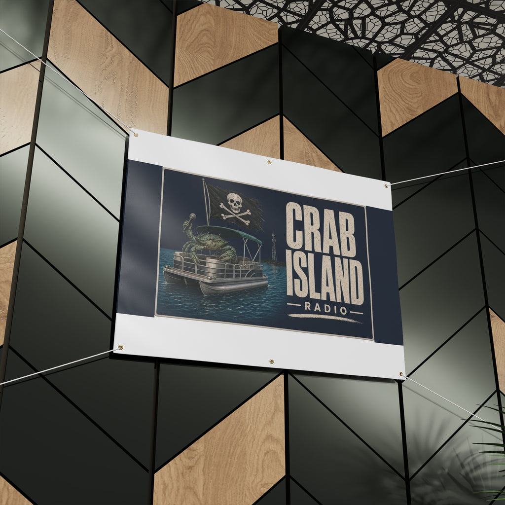 Matte Banner – Pirate Crab