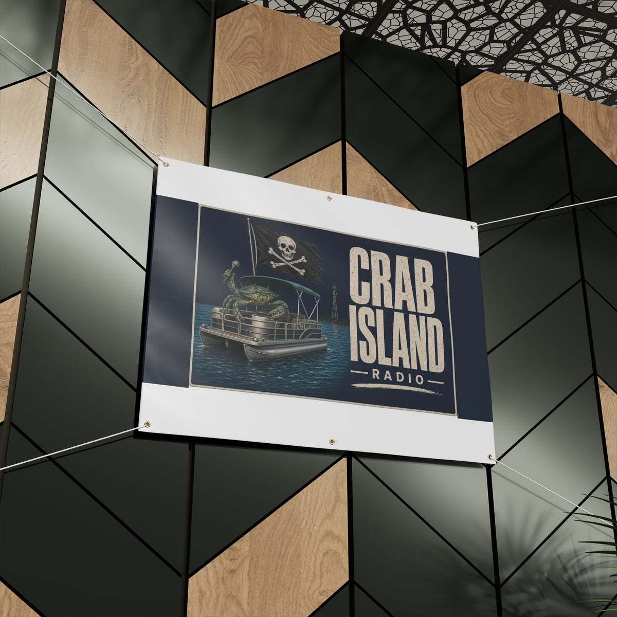 Matte Banner – Pirate Crab