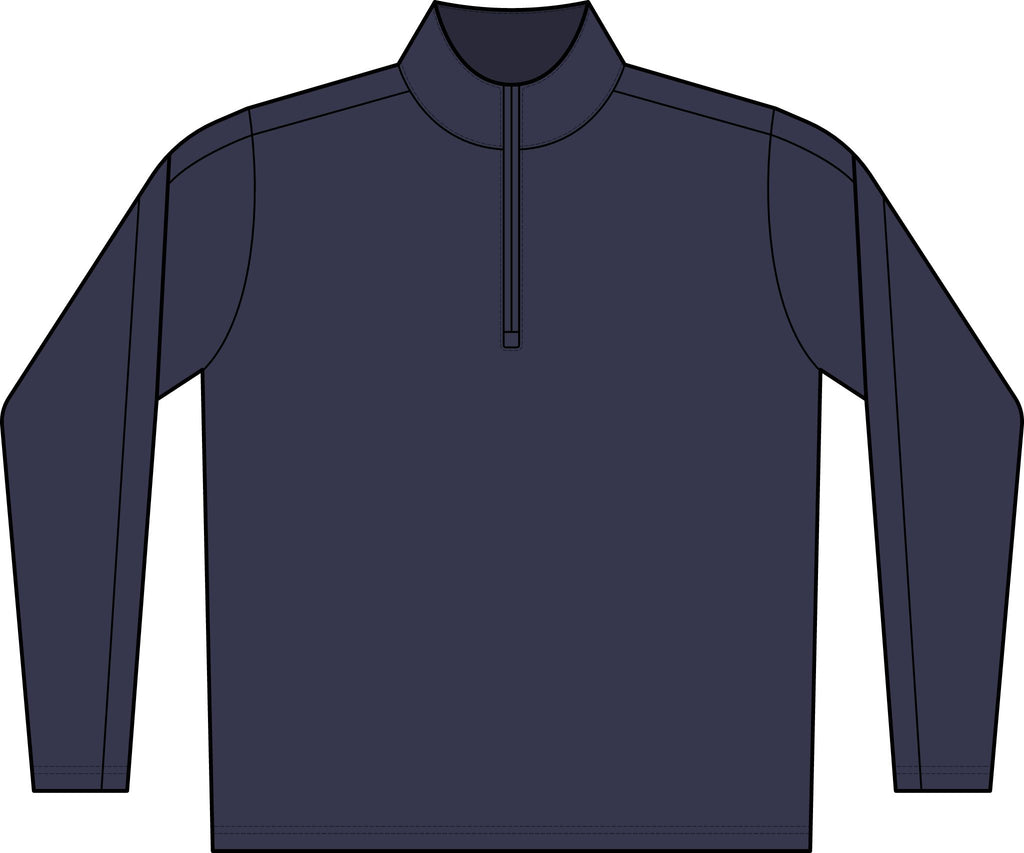 PosiCharge Electric Heather Colorblock 1/4-Zip Pullover – Crab Island Radio