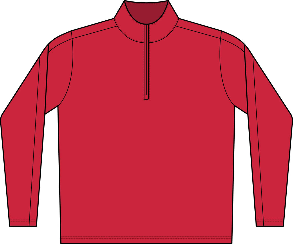 PosiCharge Electric Heather Colorblock 1/4-Zip Pullover – Crab Island Radio