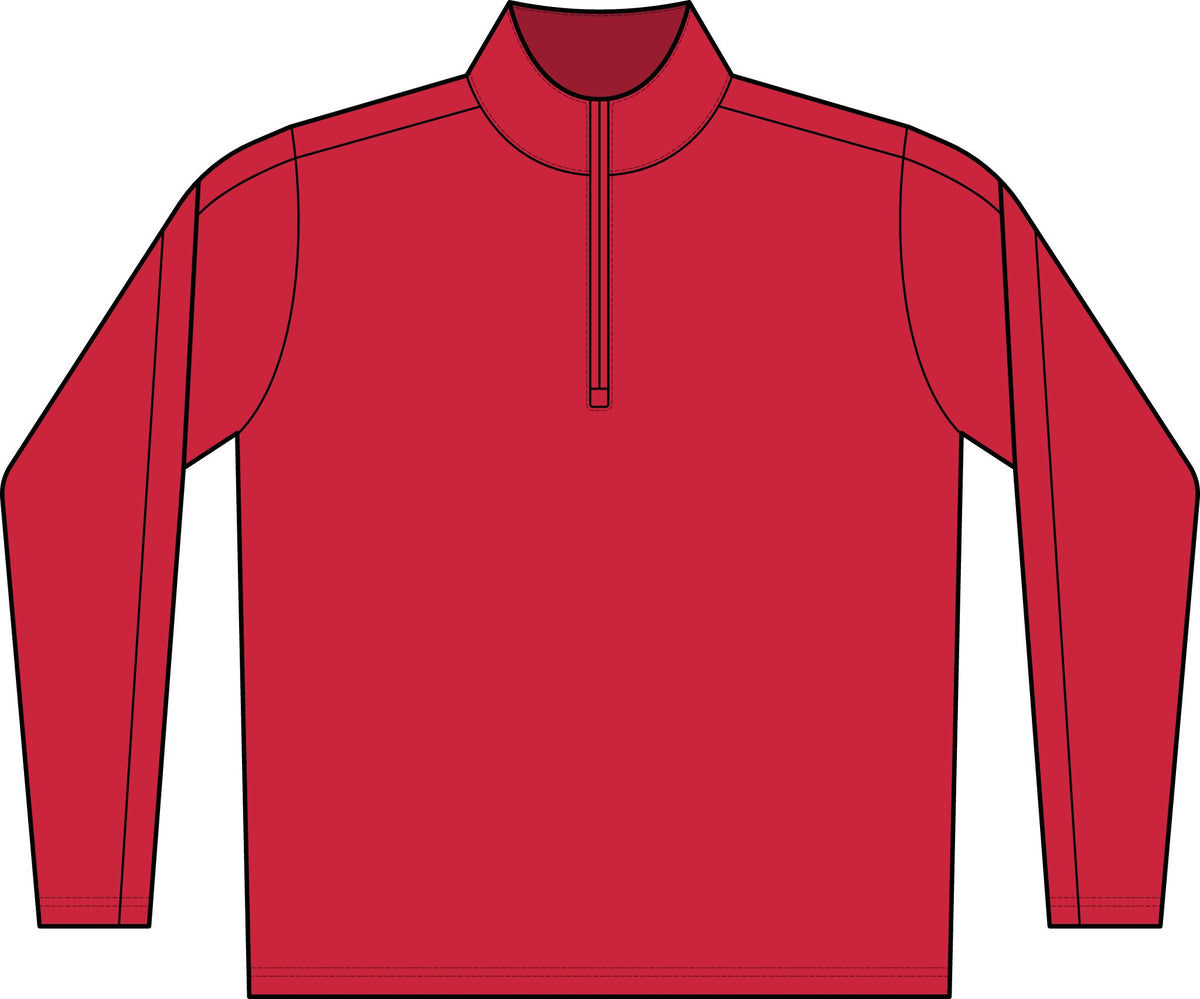 PosiCharge Electric Heather Colorblock 1/4-Zip Pullover – Crab Island Radio