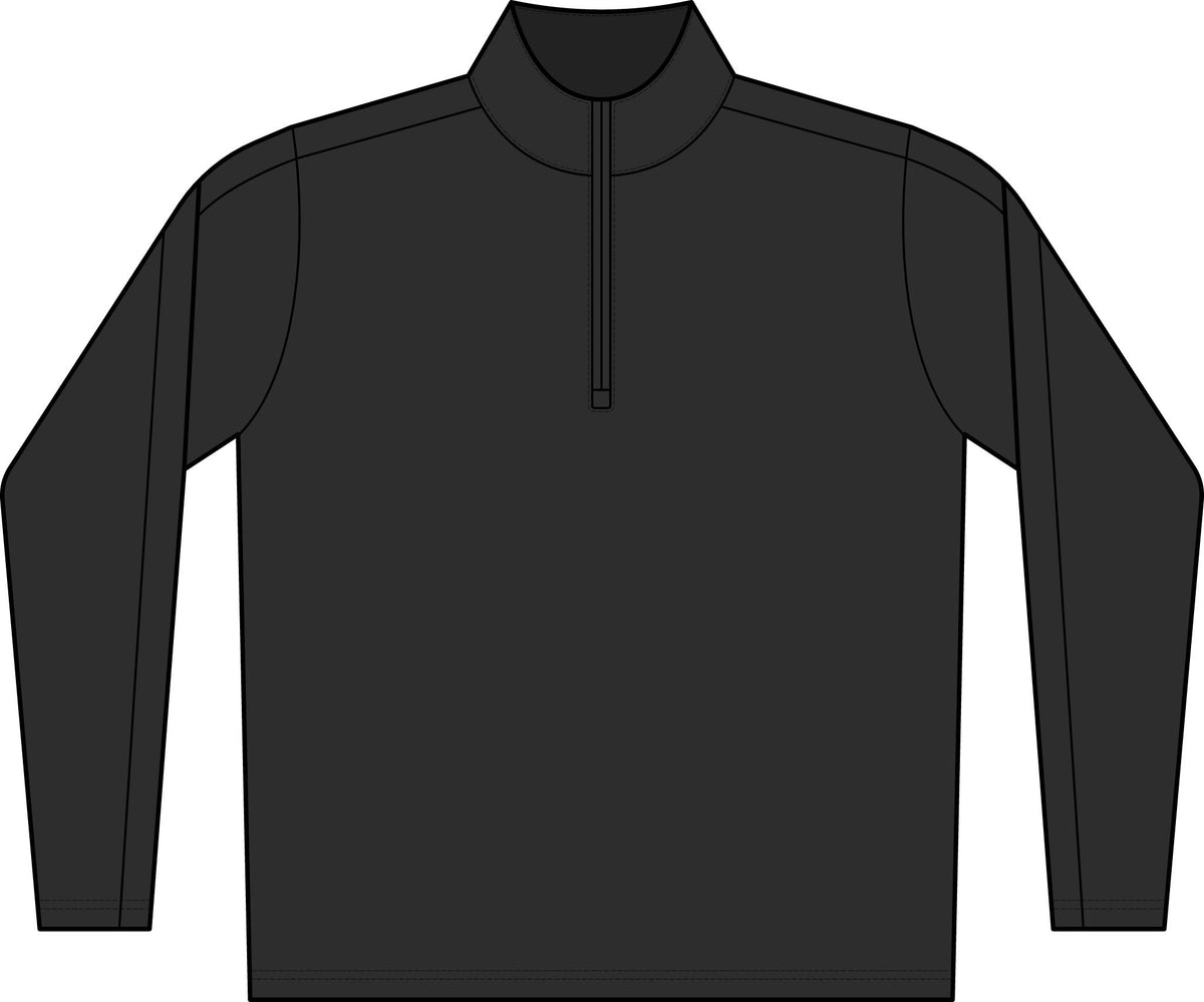 PosiCharge Electric Heather Colorblock 1/4-Zip Pullover – Crab Island Radio