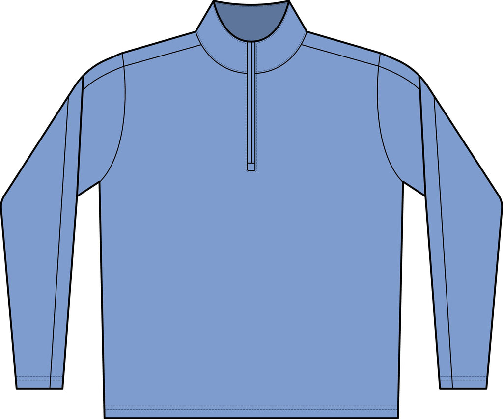 PosiCharge Electric Heather Colorblock 1/4-Zip Pullover – Crab Island Radio