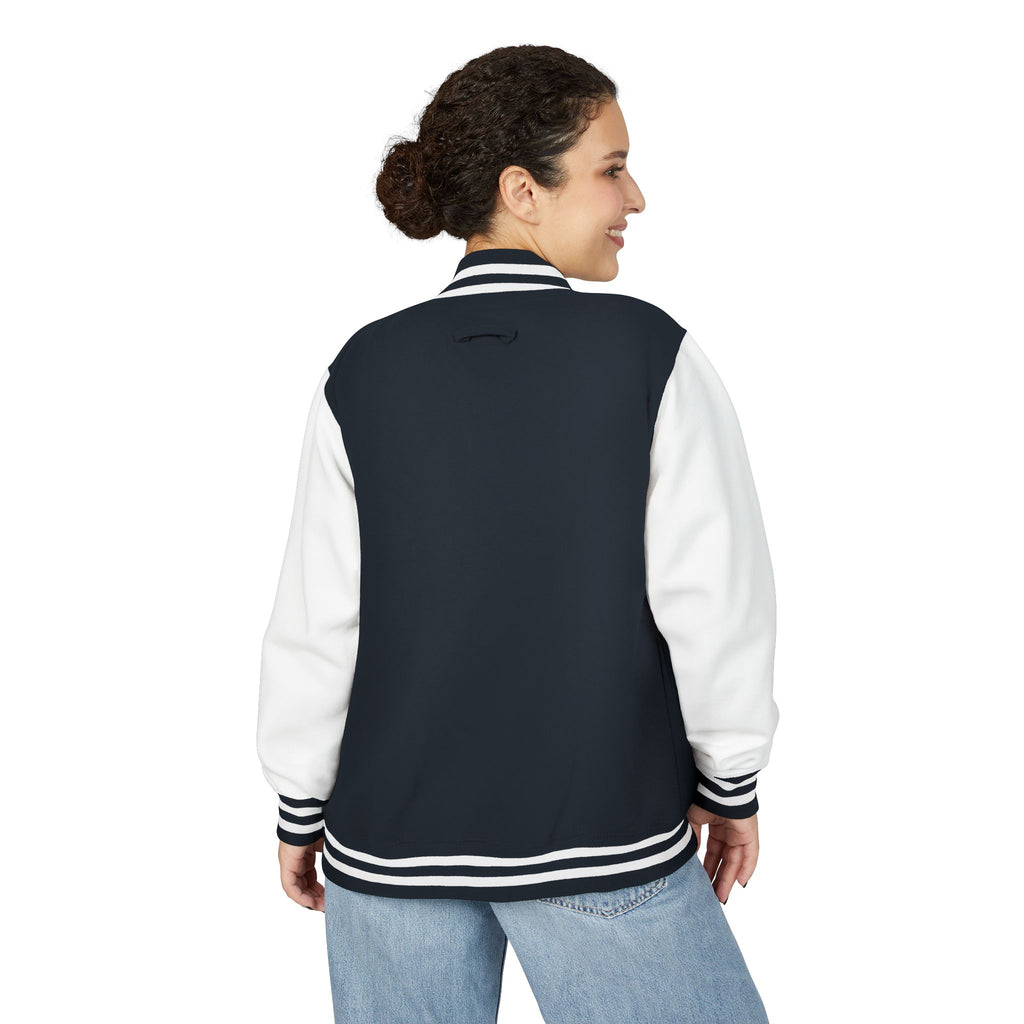 Unisex Heavyweight Letterman Jacket – Crab Island Radio