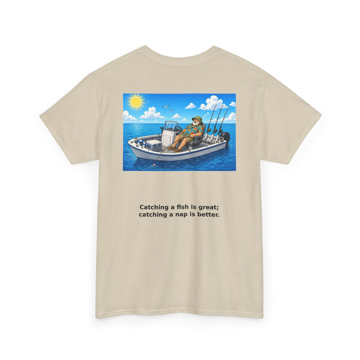 Crab Island Radio — Fish and Nap Tee