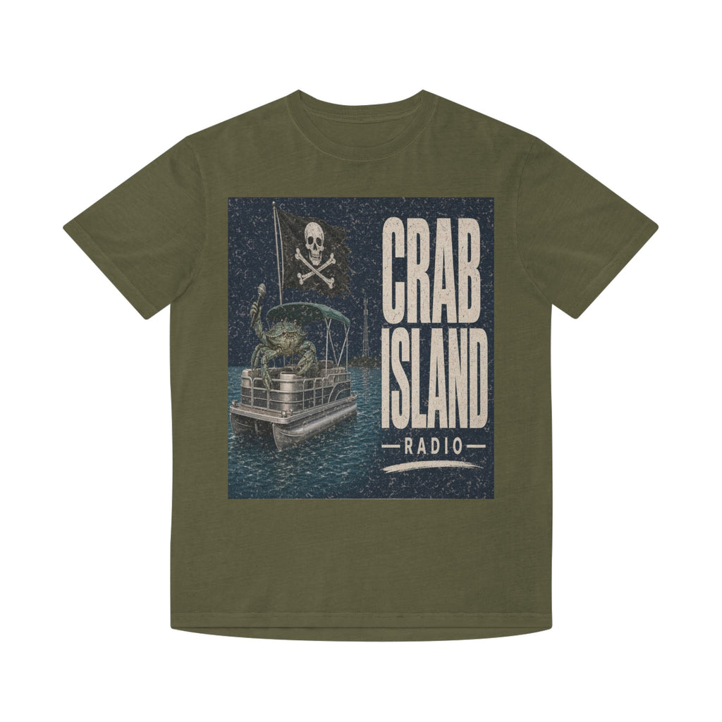 Unisex Faded Shirt – Pirate Crab