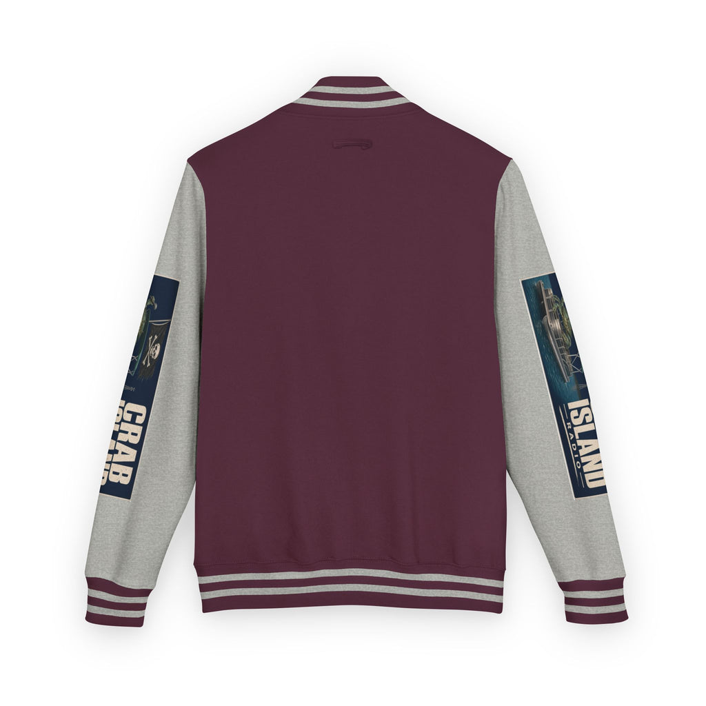 Unisex Heavyweight Letterman Jacket – Crab Island Radio