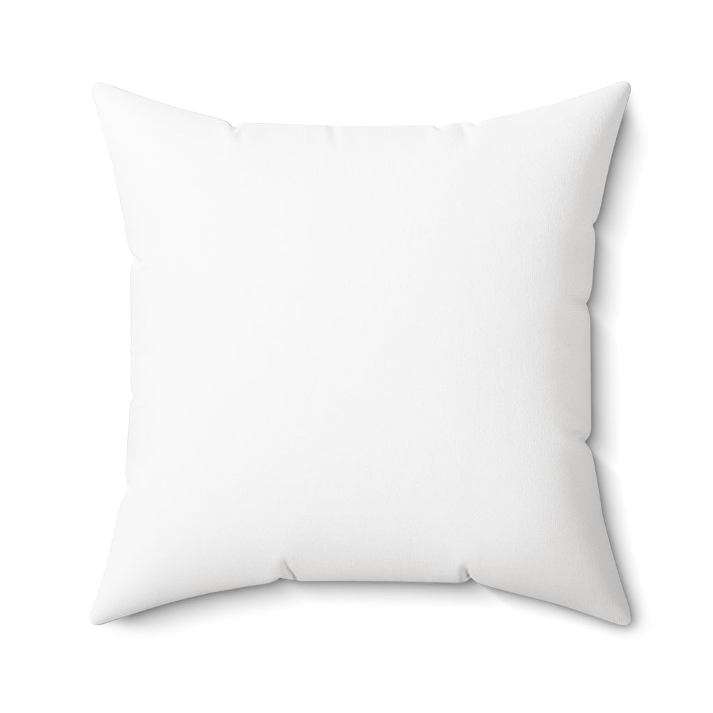 Spun Polyester Square Pillow – Crab Island Radio