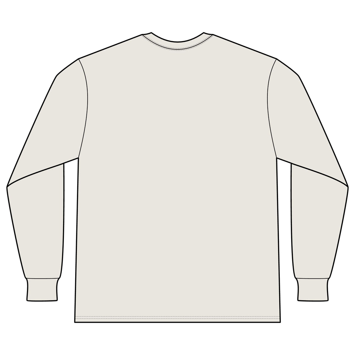 Men's Cotton Long-sleeve – Crab Island Radio