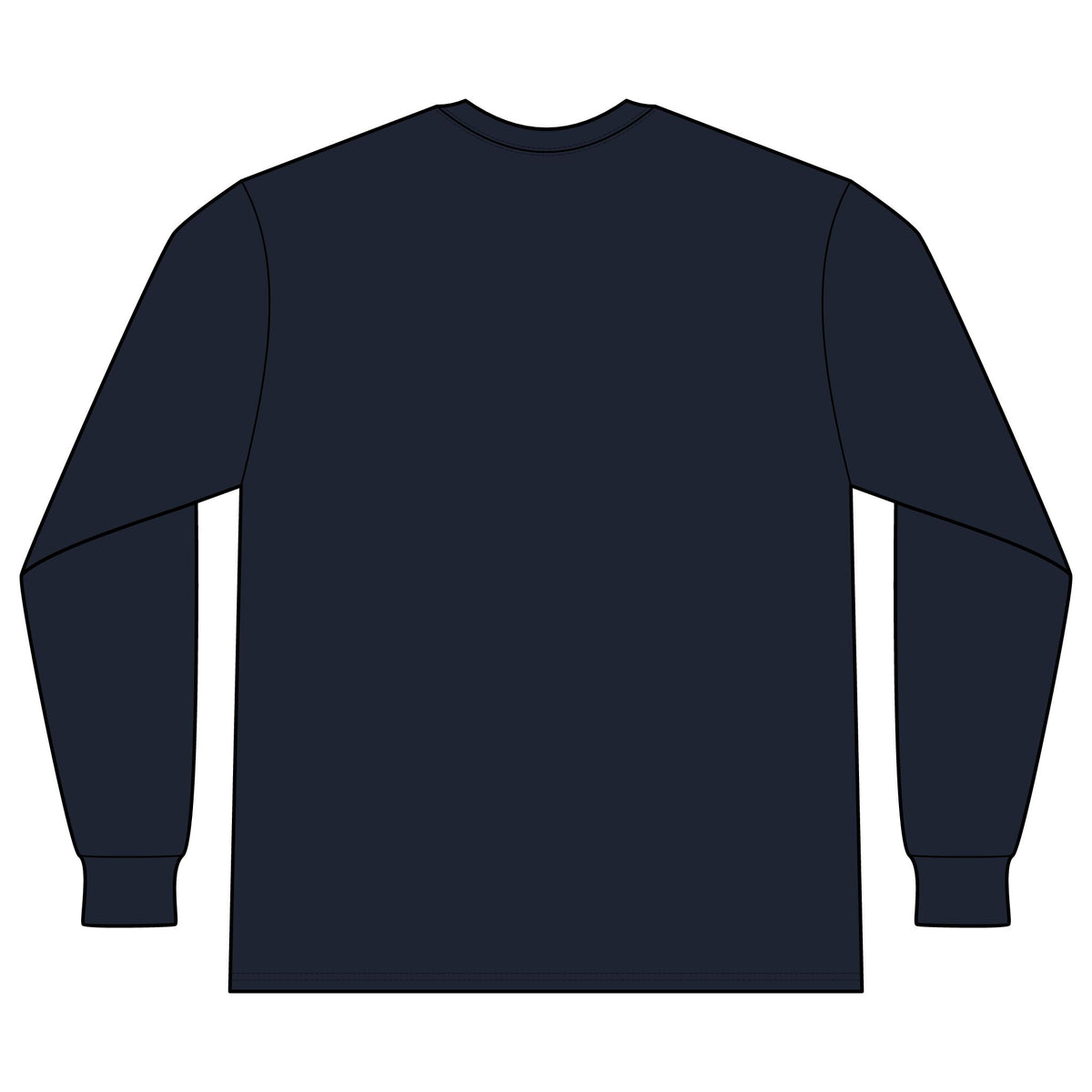 Men's Cotton Long-sleeve – Crab Island Radio